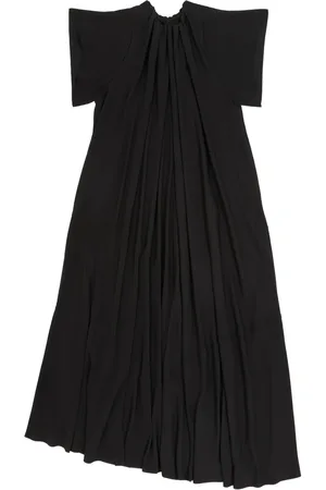 Maison Margiela Gathered short-sleeve maxi dress