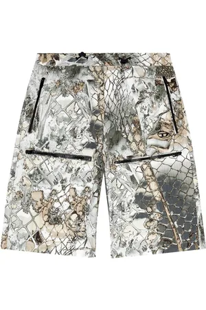 Diesel P-Mckell graphic-print shorts