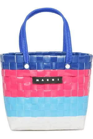 Marni Sunday Morning logo-patch interwoven bag