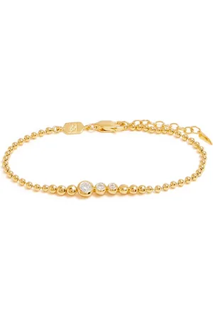 Missoma Bead-chain crystal-embellished bracelet