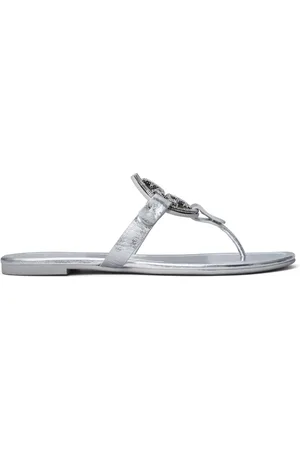 Tory Burch Miller logo-plaque sandals