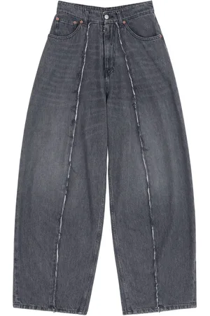 Maison Margiela Wide-leg cotton jeans