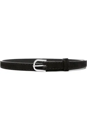 Totême Thin suede belt