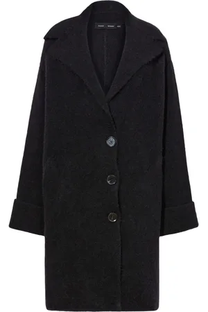 Proenza Schouler Brushed single-breasted coat
