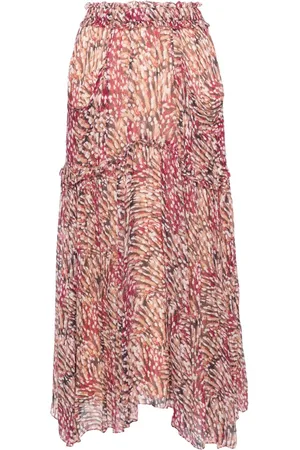 Marant Etoile Veronique draped midi skirt