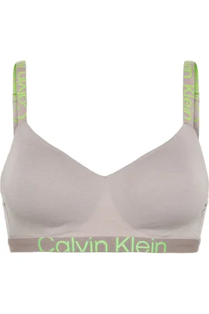 Calvin Klein logo-underband Unlined Bralette - Farfetch