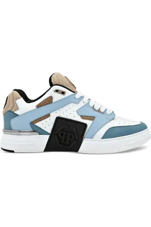 Philipp Plein Mix logo-patch sneakers
