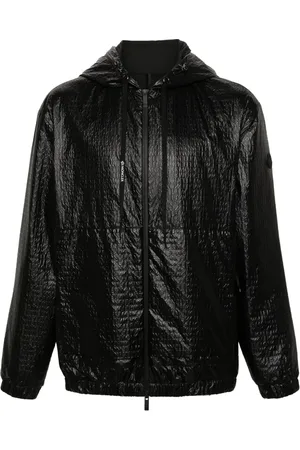Moncler Logo-embossed hooded jacket