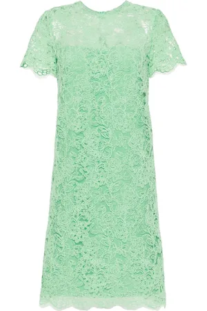 ERMANNO SCERVINO Floral-lace midi dress