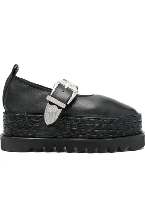 TOGA PULLA 70mm platform heel ballerina shoes