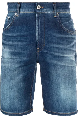 Dondup Stonewashed denim shorts