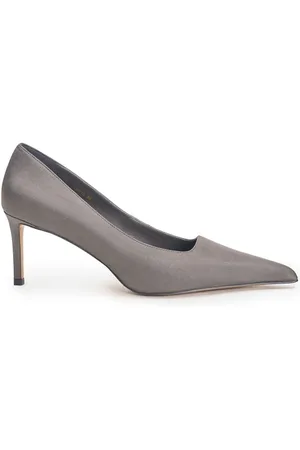 Grey best sale suede heels