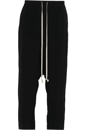 Rick Owens Crepe cropped trousers