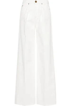 Pinko High-waisted wide-leg jeans