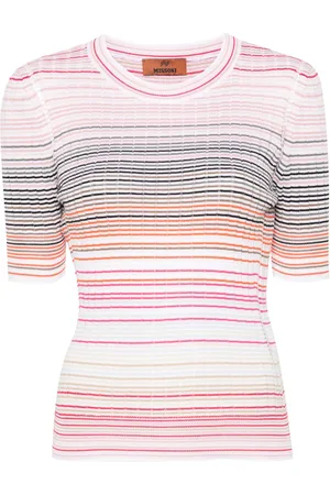 Missoni Stripe-pattern knitted jumper