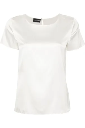 Emporio Armani Satin silk top