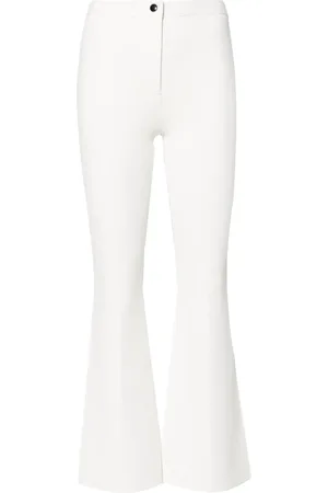 THEORY Pleat-detail flared trousers