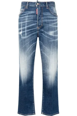 Dsquared2 Boston high-rise cropped jeans