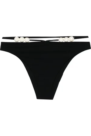 MAGDA BUTRYM Pearl-detailed bikini bottom
