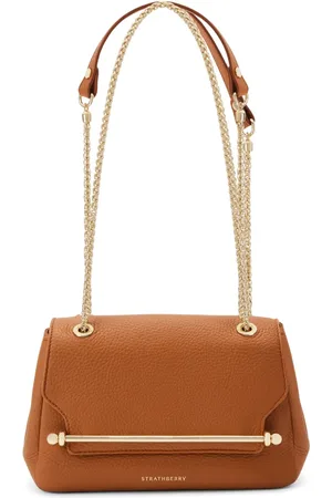 STRATHBERRY East/West leather shoulder bag