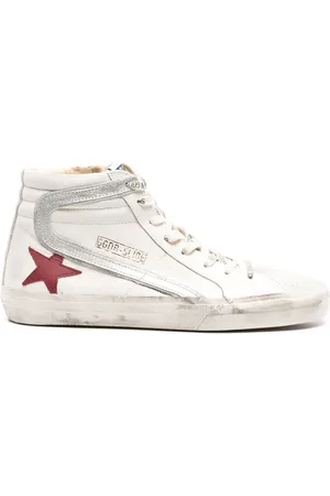 Golden Goose Star-patch lace-up sneakers