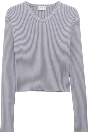 Filippa K Ribbed V-neck top