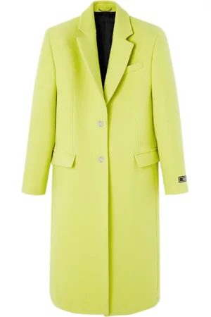 VERSACE Notched-lapels single-breasted coat