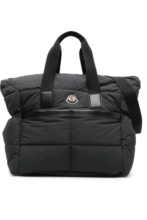 Moncler Logo-patch quilted changing bag