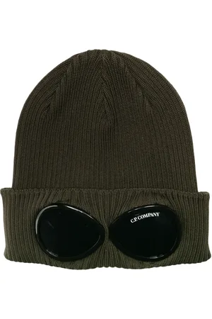 C.P. Company Goggles-detail ribbed beanie