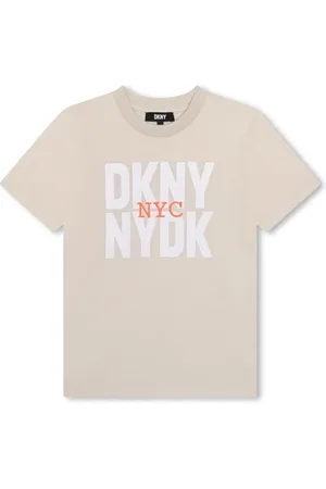 DKNY Reverse logo-print T-shirt