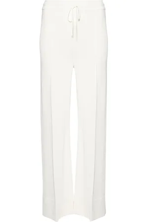 ERMANNO SCERVINO Seam-detail drawstring trousers