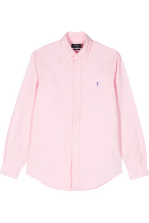 Ralph Lauren Embroidered-logo cotton shirt