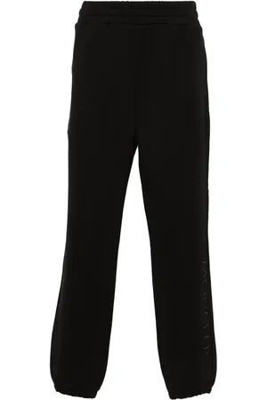 Moncler Logo-embroidered cotton track pants