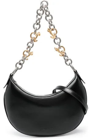 OFF-WHITE Hemisphere leather shoulder bag