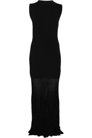 Totême Pliss??-detail ribbed maxi dress