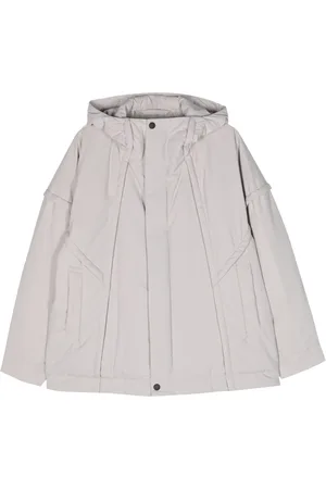 Issey Miyake Frame hooded jacket