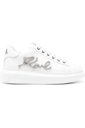 Karl Lagerfeld Kapri leather platform sneakers