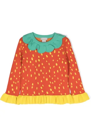 Stella McCartney Strawberry cotton jumper