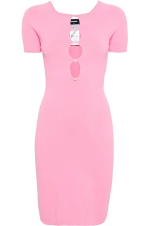 Dsquared2 Cut-out detailed knitted dress