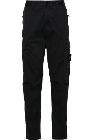 Stone Island Compass-badge straight-leg trousers