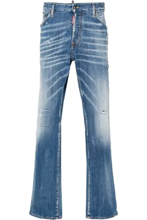 Dsquared2 Mid-rise straight-leg jeans