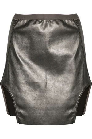 Rick Owens Diana leather miniskirt