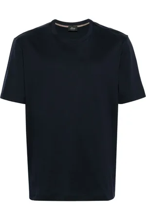 BRIONI Crew-neck cotton T-shirt