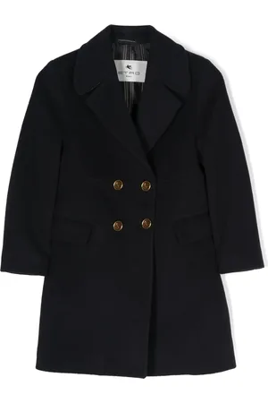 Etro Double-breasted virgin-wool coat