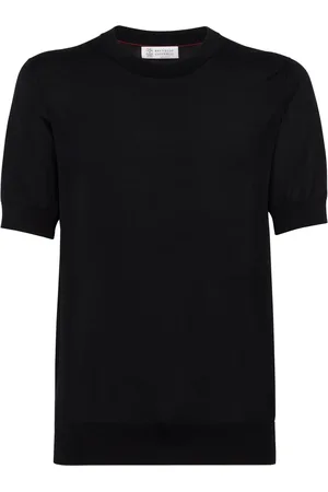 Brunello Cucinelli Cotton-silk blend T-shirt