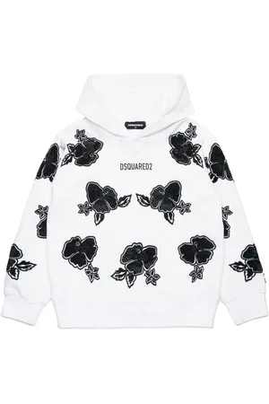 Dsquared2 Logo-print jersey hoodie