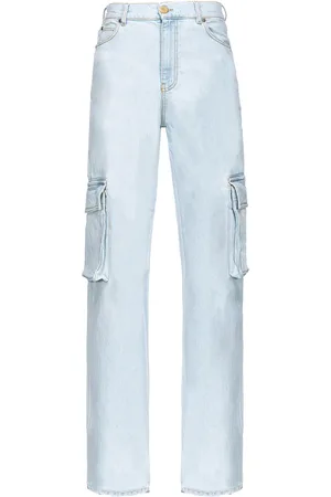 Pinko High-rise wide-leg jeans