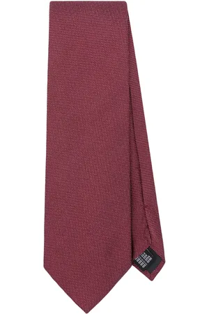 Fursac Micro-dot silk tie
