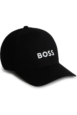 HUGO BOSS Logo-appliqué cotton cap