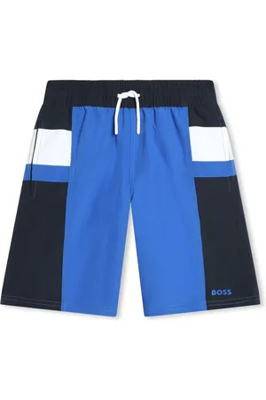 HUGO BOSS Colour-block swim shorts